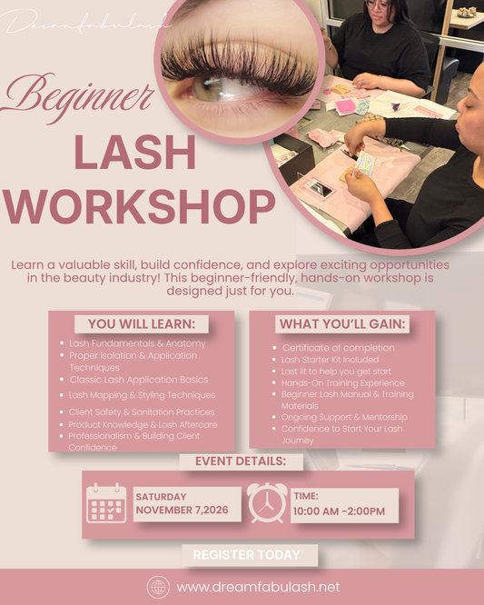 BEGINNER LASH WORKSHOP